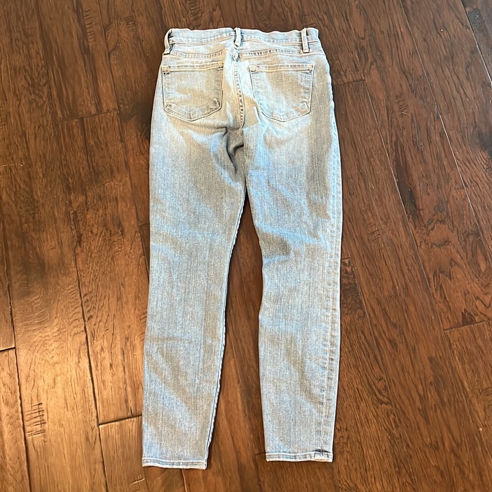 Frame Denim Le Skinny De Jeanne Crop Jeans 25 EUC - Picture 3 of 5